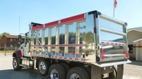 TMX600/700 Vrachtwagendekzeilsysteem voor achterkiepers